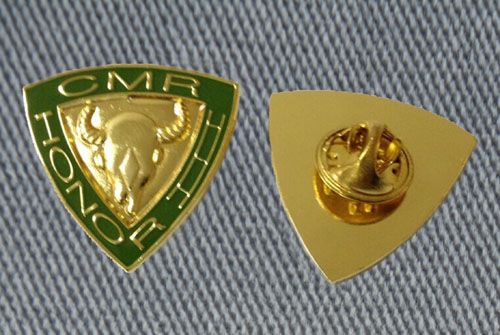 Die Struck Brass with Soft Enamel 01