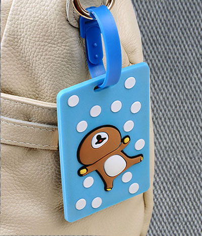 Soft PVC Luggage tags 04