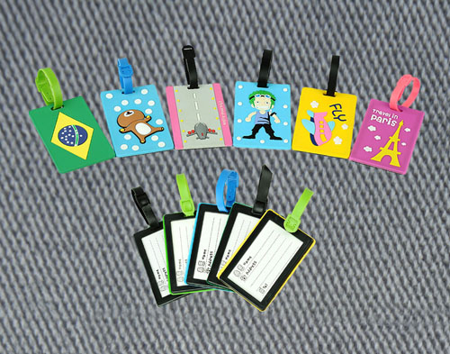 Soft PVC Luggage tags 06