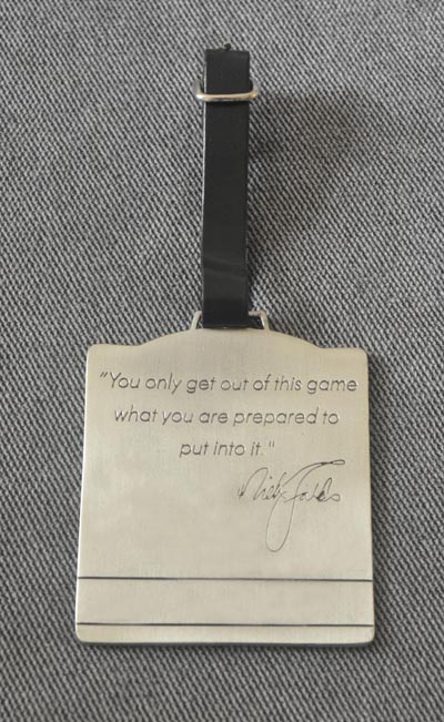 Metal Luggage Tag 02