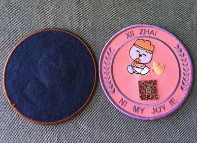 Embroidery coaster 03