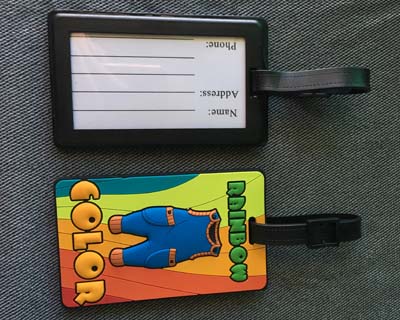 Soft PVC Luggage Tags 14